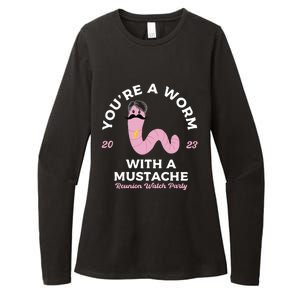 Worm With A Mustache James Tom Ariana Reality Womens CVC Long Sleeve Shirt