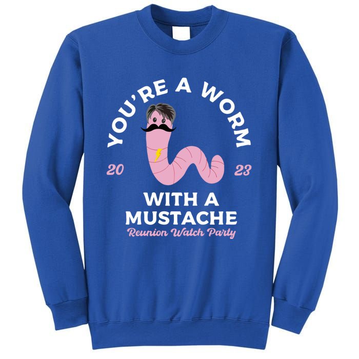 Worm With A Mustache James Tom Ariana Reality Sweatshirt