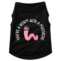 Worm With A Mustache James Tom Ariana Reality Funny Matching Doggie Tank