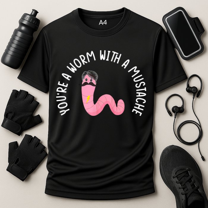 Worm With A Mustache James Tom Ariana Reality Funny Matching Performance Shirt