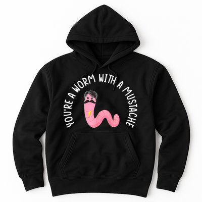 Worm With A Mustache James Tom Ariana Reality Funny Matching Hoodie