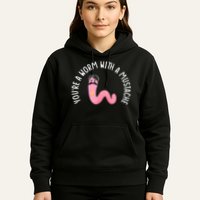 Worm With A Mustache James Tom Ariana Reality Funny Matching Hoodie