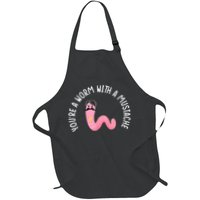 Worm With A Mustache James Tom Ariana Reality Funny Matching Apron