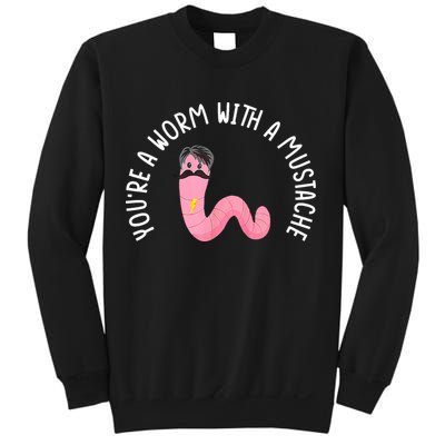 Worm With A Mustache James Tom Ariana Reality Funny Matching Sweatshirt