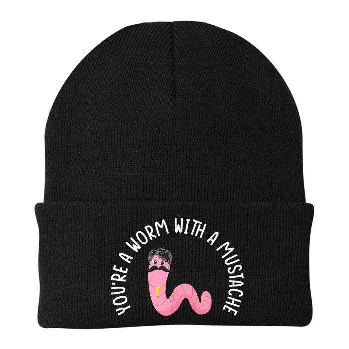Worm With A Mustache James Tom Ariana Reality Funny Matching Beanie