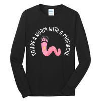 Worm With A Mustache James Tom Ariana Reality Funny Matching Tall Long Sleeve T-Shirt