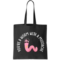 Worm With A Mustache James Tom Ariana Reality Funny Matching Bag