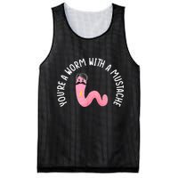 Worm With A Mustache James Tom Ariana Reality Funny Matching Mesh Reversible Basketball Jersey Tank