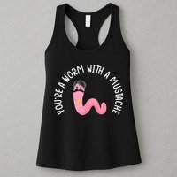 Worm With A Mustache James Tom Ariana Reality Funny Matching Womens Tank Top