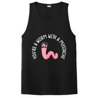 Worm With A Mustache James Tom Ariana Reality Funny Matching PosiCharge Competitor Tank