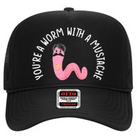 Worm With A Mustache James Tom Ariana Reality Funny Matching Trucker Hat