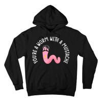 Worm With A Mustache James Tom Ariana Reality Funny Matching Tall Hoodie