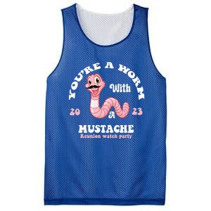 Worm With A Mustache James Tom Ariana Reality Mesh Reversible Basketball Jersey Tank