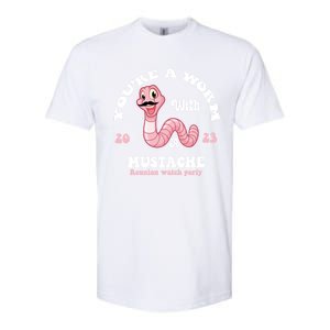 Worm With A Mustache James Tom Ariana Reality Softstyle CVC T-Shirt