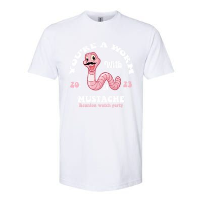 Worm With A Mustache James Tom Ariana Reality Softstyle® CVC T-Shirt