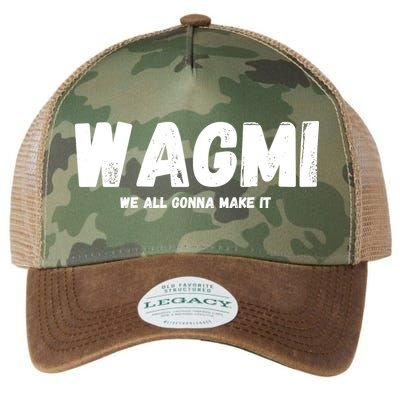 WAGMI We ALL Gonna Make It, Crypto And NFT, Cryptocurrency Legacy Tie Dye Trucker Hat