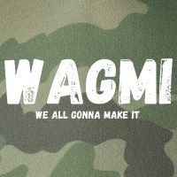 WAGMI We ALL Gonna Make It, Crypto And NFT, Cryptocurrency Legacy Tie Dye Trucker Hat