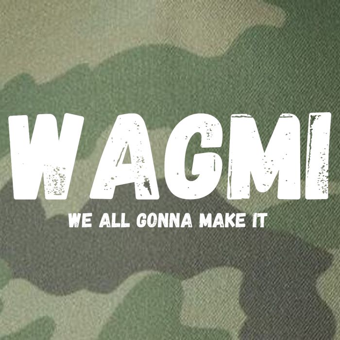 WAGMI We ALL Gonna Make It, Crypto And NFT, Cryptocurrency Legacy Tie Dye Trucker Hat