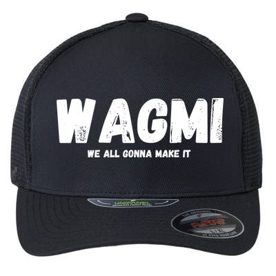 WAGMI We ALL Gonna Make It, Crypto And NFT, Cryptocurrency Flexfit Unipanel Trucker Cap