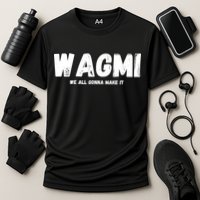 WAGMI We ALL Gonna Make It, Crypto And NFT, Cryptocurrency Performance Shirt