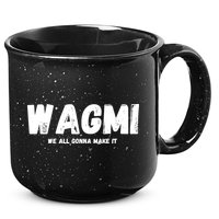 WAGMI We ALL Gonna Make It, Crypto And NFT, Cryptocurrency 15oz Campfire Ceramic Mug