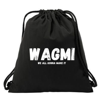 WAGMI We ALL Gonna Make It, Crypto And NFT, Cryptocurrency Drawstring Bag