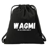 WAGMI We ALL Gonna Make It, Crypto And NFT, Cryptocurrency Drawstring Bag