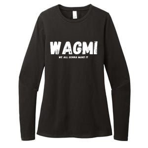 WAGMI We ALL Gonna Make It, Crypto And NFT, Cryptocurrency Womens CVC Long Sleeve Shirt