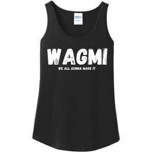 WAGMI We ALL Gonna Make It, Crypto And NFT, Cryptocurrency Ladies Essential Tank