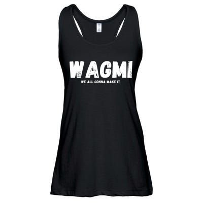 WAGMI We ALL Gonna Make It, Crypto And NFT, Cryptocurrency Ladies Essential Flowy Tank