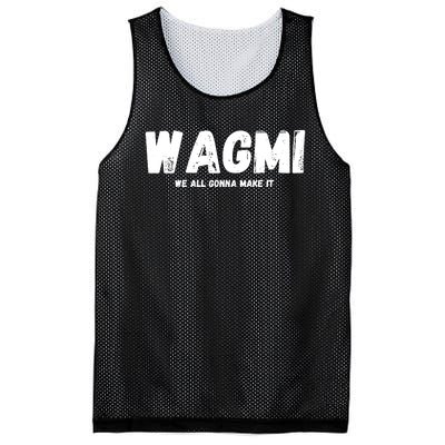 WAGMI We ALL Gonna Make It, Crypto And NFT, Cryptocurrency Mesh Reversible Basketball Jersey Tank