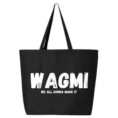WAGMI We ALL Gonna Make It, Crypto And NFT, Cryptocurrency 25L Jumbo Tote