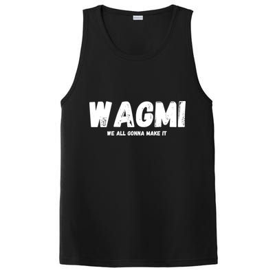 WAGMI We ALL Gonna Make It, Crypto And NFT, Cryptocurrency PosiCharge Competitor Tank