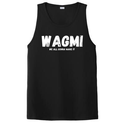 WAGMI We ALL Gonna Make It, Crypto And NFT, Cryptocurrency PosiCharge Competitor Tank