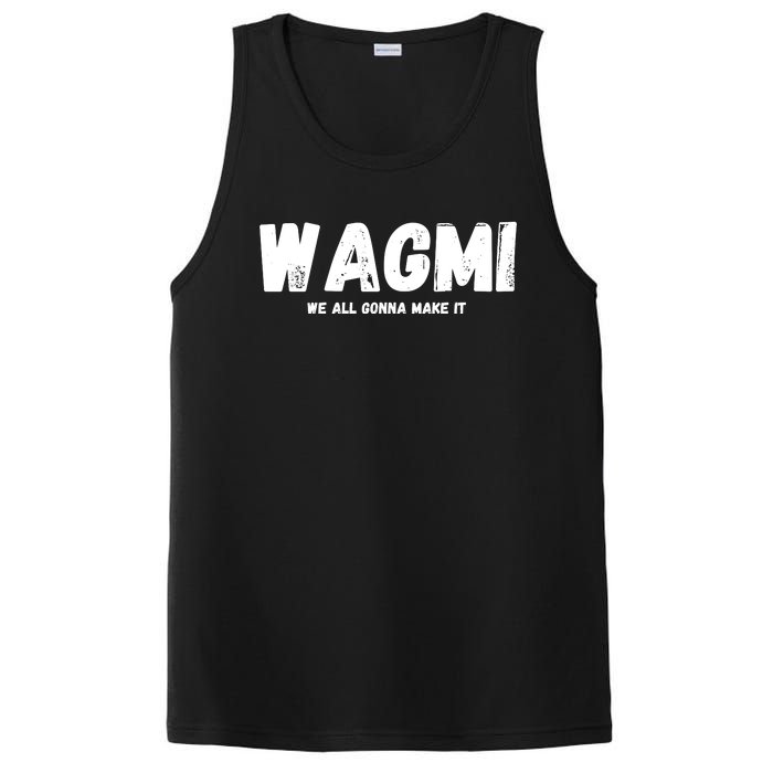 WAGMI We ALL Gonna Make It, Crypto And NFT, Cryptocurrency PosiCharge Competitor Tank