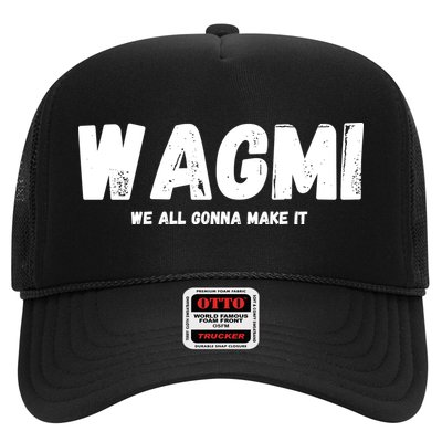 WAGMI We ALL Gonna Make It, Crypto And NFT, Cryptocurrency Trucker Hat