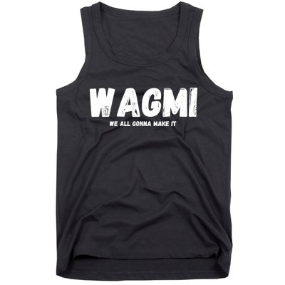 WAGMI We ALL Gonna Make It, Crypto And NFT, Cryptocurrency Tank Top