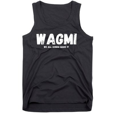 WAGMI We ALL Gonna Make It, Crypto And NFT, Cryptocurrency Tank Top