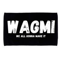 WAGMI We ALL Gonna Make It, Crypto And NFT, Cryptocurrency Microfiber Hand Towel