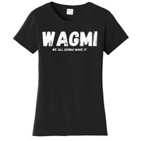 WAGMI We ALL Gonna Make It, Crypto And NFT, Cryptocurrency Women's T-Shirt