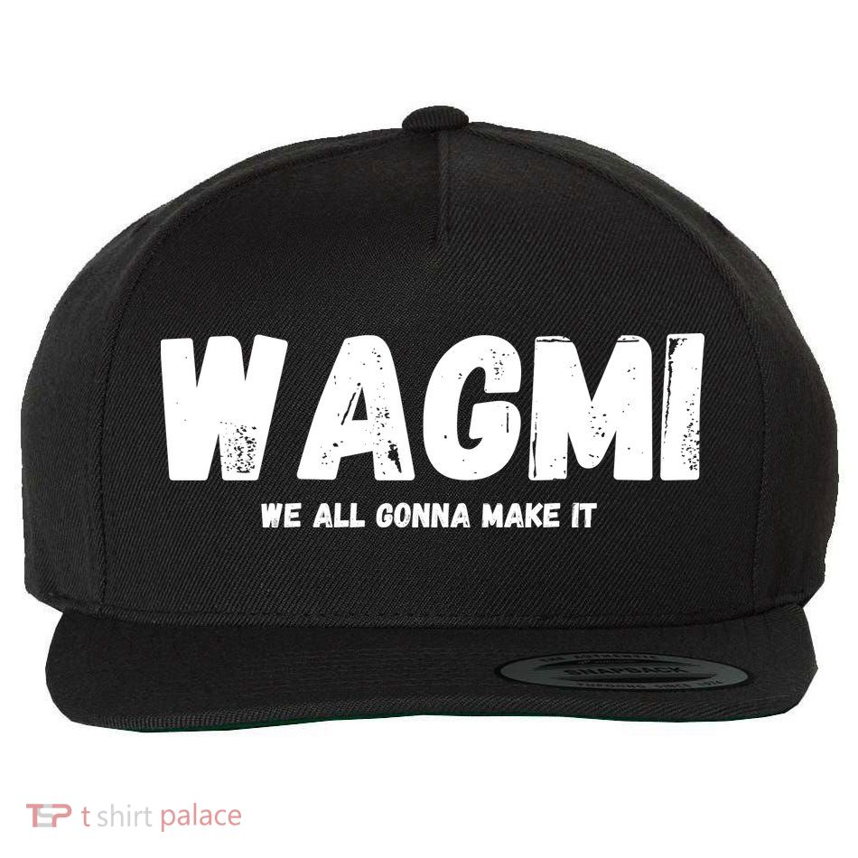 WAGMI We ALL Gonna Make It, Crypto And NFT, Cryptocurrency Wool Snapback Cap