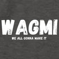 WAGMI We ALL Gonna Make It, Crypto And NFT, Cryptocurrency Vector Backpack