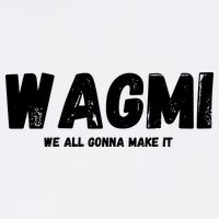 WAGMI We ALL Gonna Make It, Crypto And NFT, Cryptocurrency Garment-Dyed Sweatshirt
