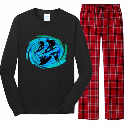 Wakeboarding Long Sleeve Pajama Set