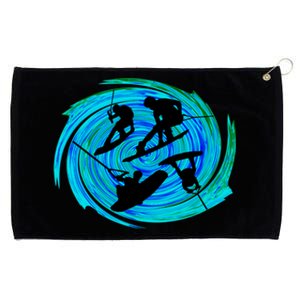 Wakeboarding Grommeted Golf Towel