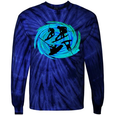 Wakeboarding Tie-Dye Long Sleeve Shirt