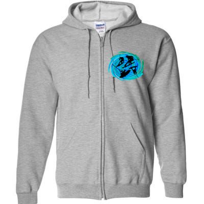 Wakeboarding Full Zip Hoodie