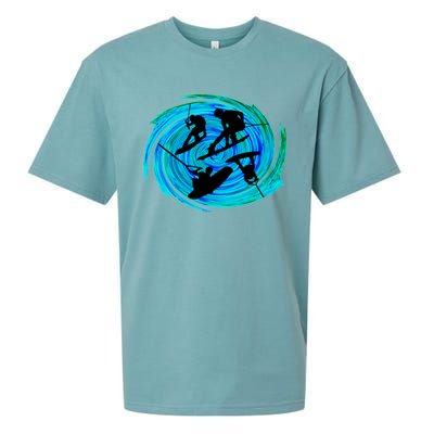 Wakeboarding Sueded Cloud Jersey T-Shirt