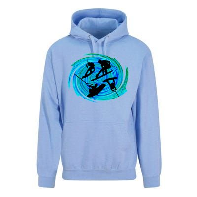 Wakeboarding Unisex Surf Hoodie