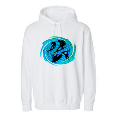 Wakeboarding Garment-Dyed Fleece Hoodie